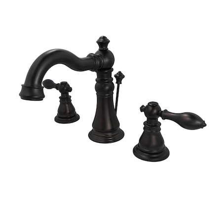 Fauceture Widespread Bathroom Faucet, Oil Rubbed Bronze FSC1975ACL
